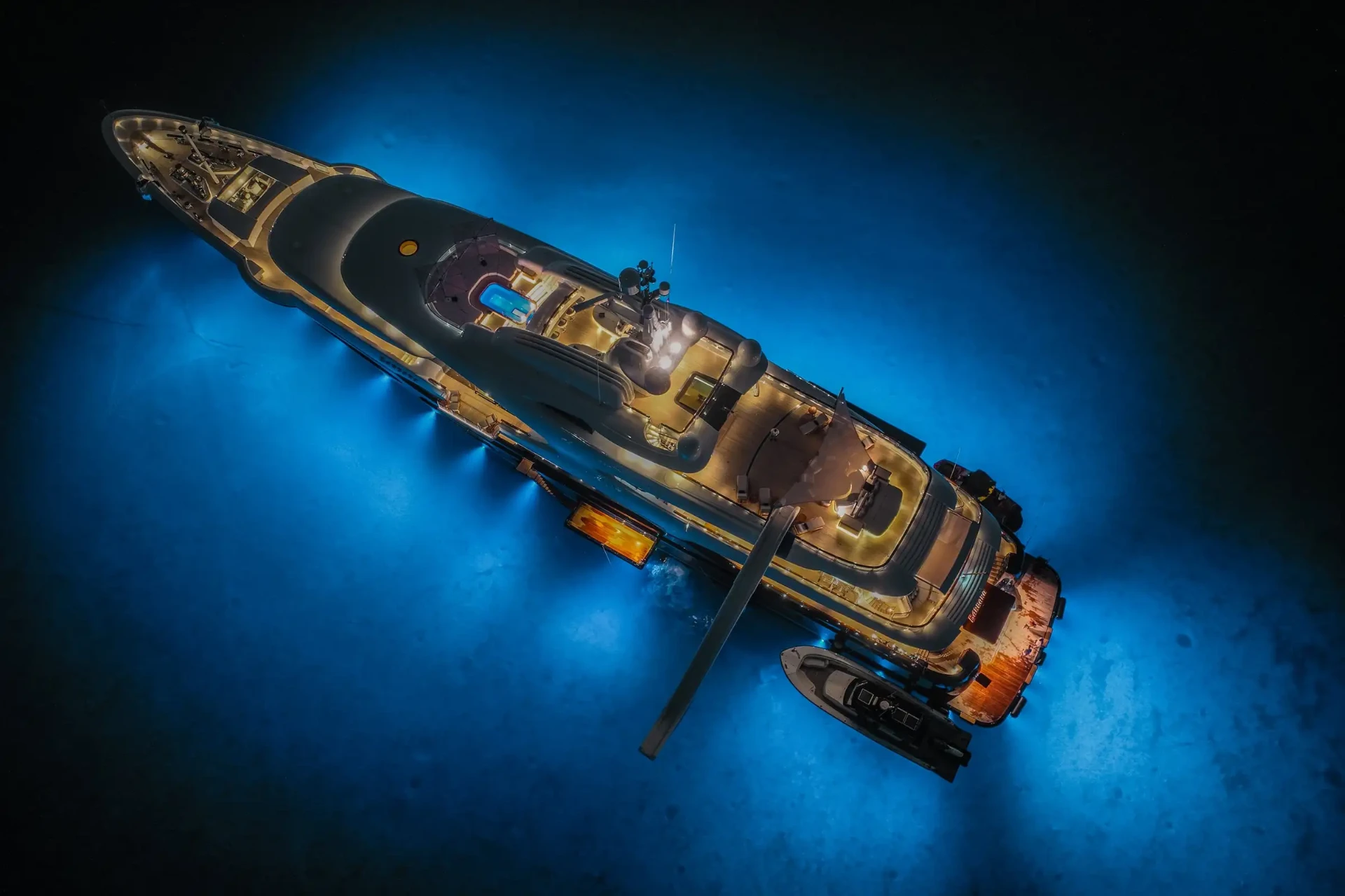 Superyacht BARBARA fitted with C-Quip equipment