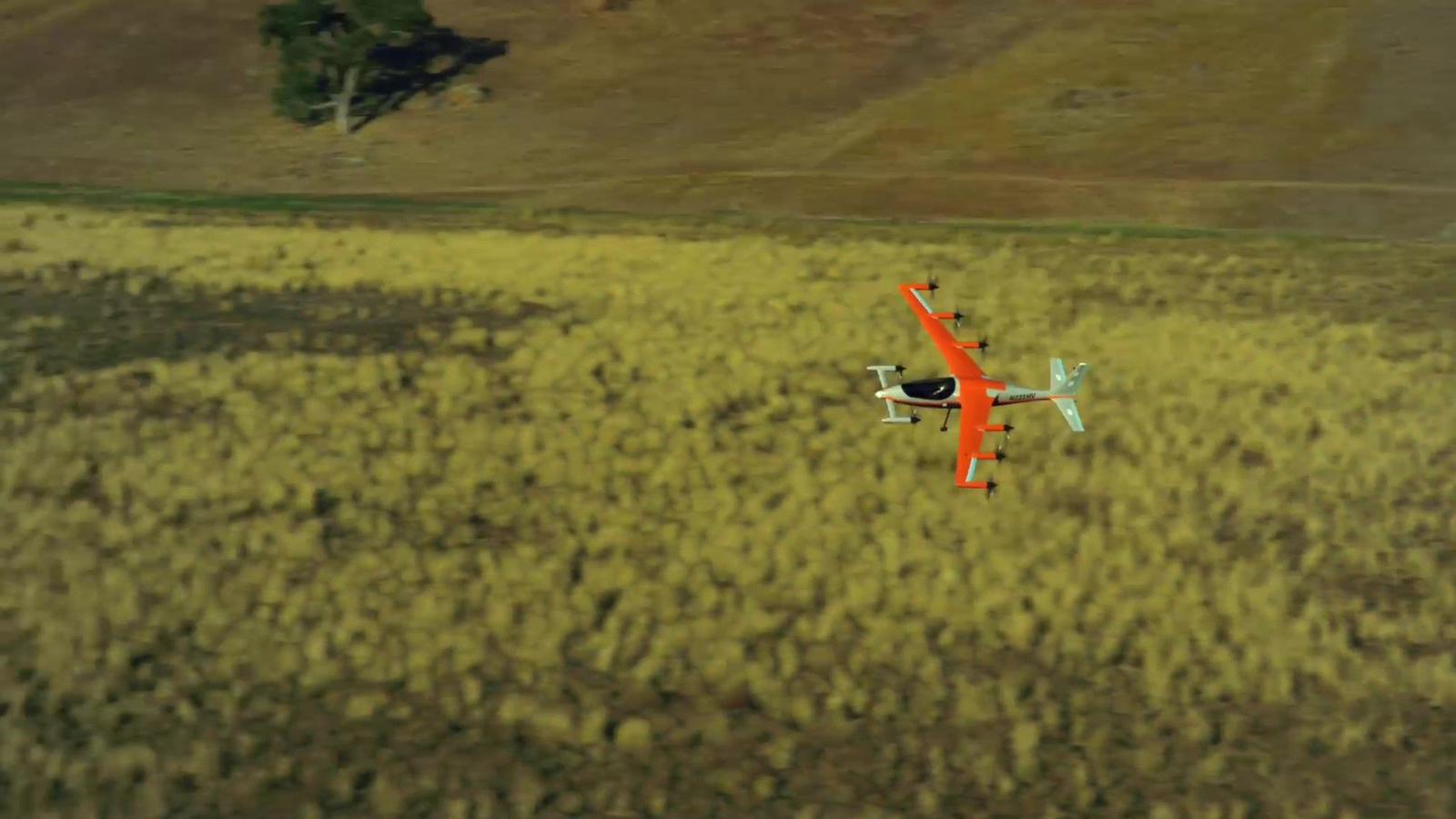 Experimental composite aircraft designed for operation from helicopter pads