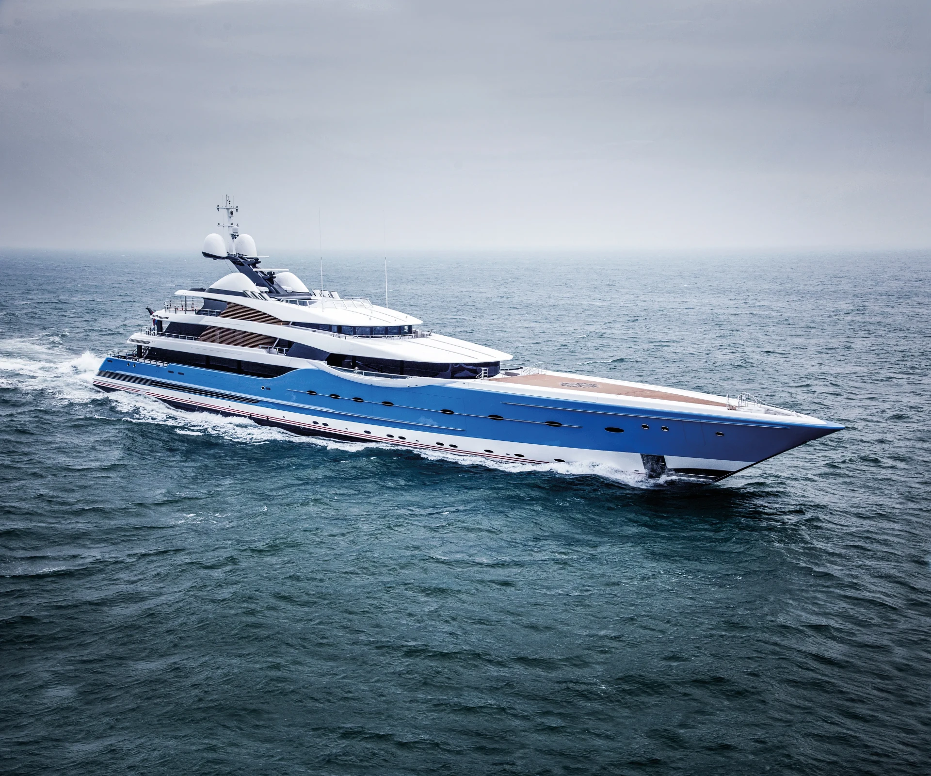 Superyacht Madame Gu fitted with C-Quip equipment
