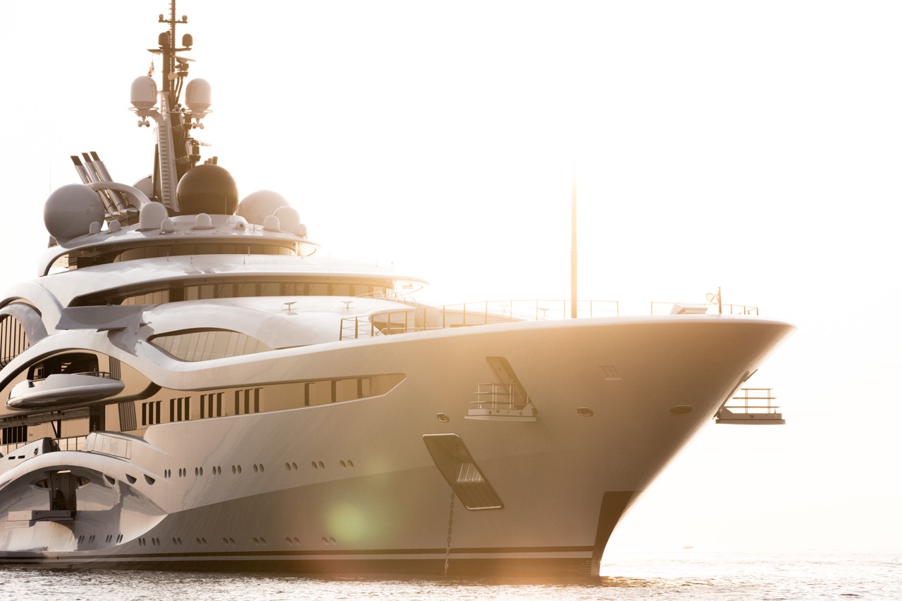 Superyacht Al Lusail fitted with C-Quip equipment