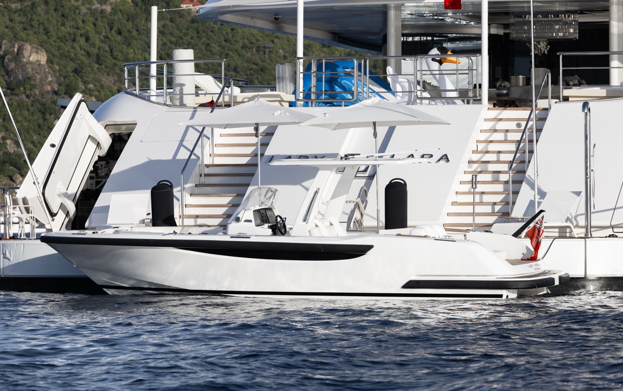 Superyacht Lady Lara fitted with C-Quip equipment