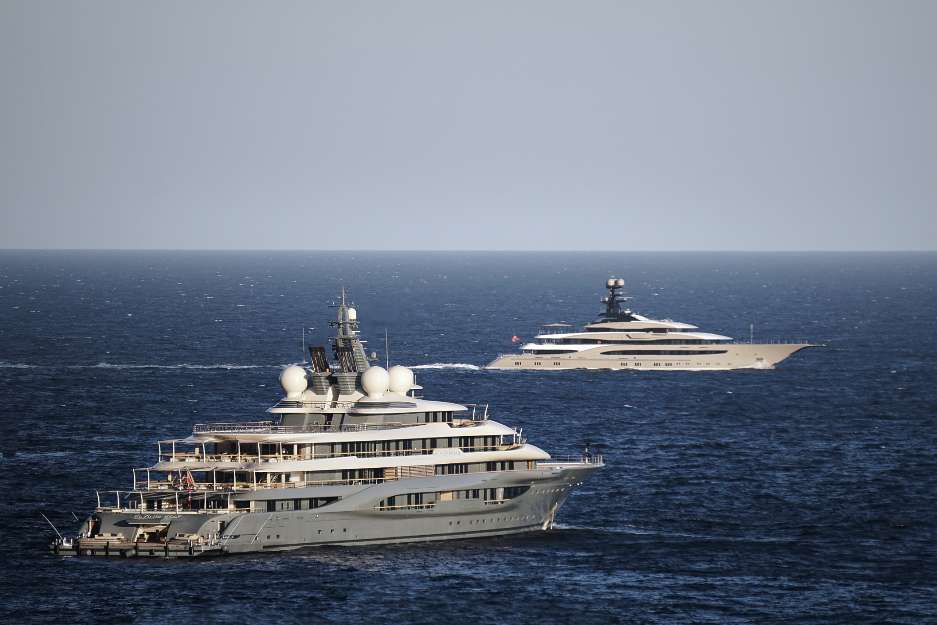 Superyacht Flying Fox fitted with C-Quip equipment